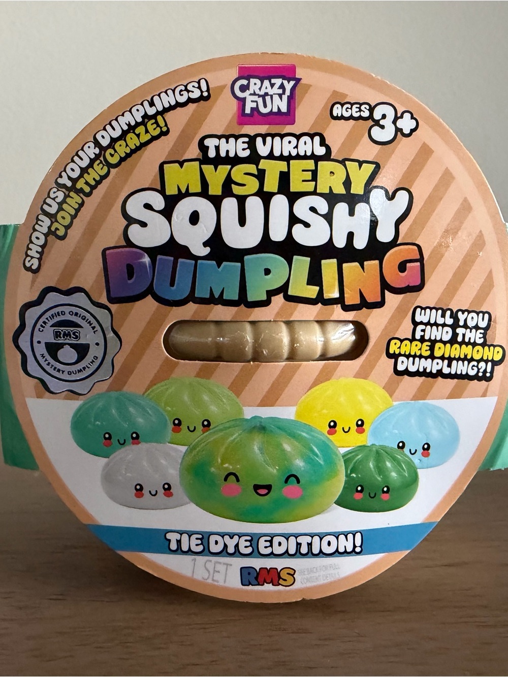 RMS Mystery Squishy Dumpling - Tie Dye Edition
